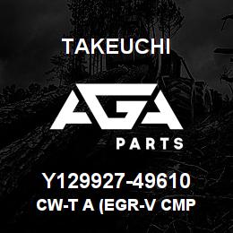 Y129927-49610 Takeuchi CW-T A (EGR-V CMP | AGA Parts