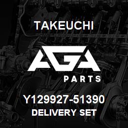 Y129927-51390 Takeuchi DELIVERY SET | AGA Parts