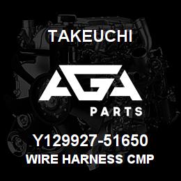 Y129927-51650 Takeuchi WIRE HARNESS CMP | AGA Parts