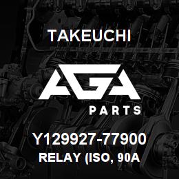Y129927-77900 Takeuchi RELAY (ISO, 90A | AGA Parts