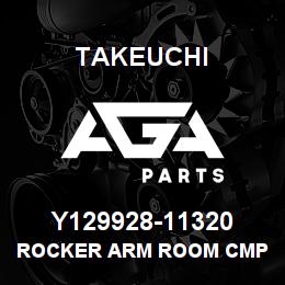 Y129928-11320 Takeuchi ROCKER ARM ROOM CMP | AGA Parts