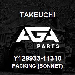 Y129933-11310 Takeuchi PACKING (BONNET) | AGA Parts
