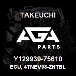Y129939-75610 Takeuchi ECU, 4TNEV98-ZNTBL | AGA Parts