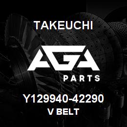 Y129940-42290 Takeuchi V BELT | AGA Parts