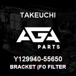 Y129940-55650 Takeuchi BRACKET (FO FILTER | AGA Parts