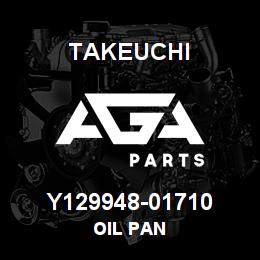 Y129948-01710 Takeuchi OIL PAN | AGA Parts