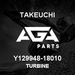 Y129948-18010 Takeuchi TURBINE | AGA Parts