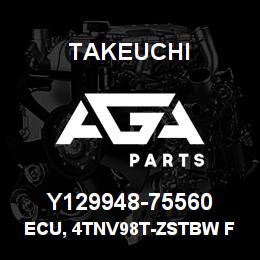 Y129948-75560 Takeuchi ECU, 4TNV98T-ZSTBW F | AGA Parts