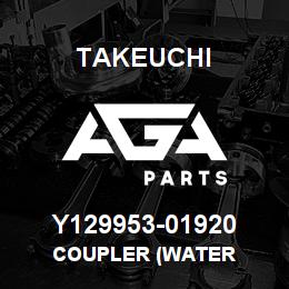 Y129953-01920 Takeuchi COUPLER (WATER | AGA Parts