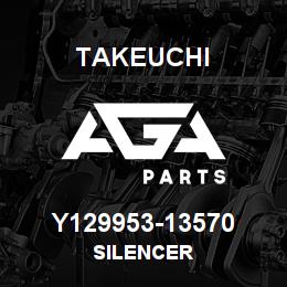 Y129953-13570 Takeuchi SILENCER | AGA Parts