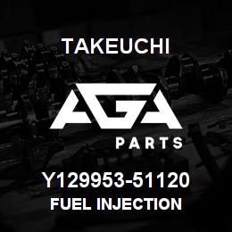 Y129953-51120 Takeuchi FUEL INJECTION | AGA Parts