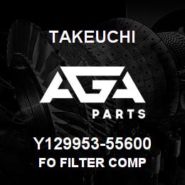 Y129953-55600 Takeuchi FO FILTER COMP | AGA Parts