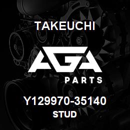 Y129970-35140 Takeuchi STUD | AGA Parts