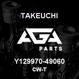Y129970-49060 Takeuchi CW-T | AGA Parts
