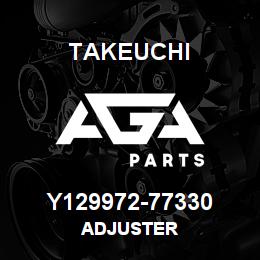 Y129972-77330 Takeuchi ADJUSTER | AGA Parts
