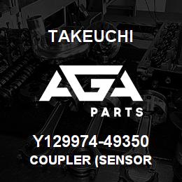 Y129974-49350 Takeuchi COUPLER (SENSOR | AGA Parts