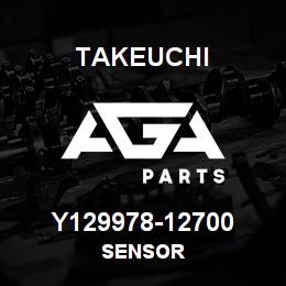 Y129978-12700 Takeuchi SENSOR | AGA Parts