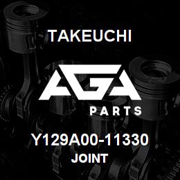 Y129A00-11330 Takeuchi JOINT | AGA Parts