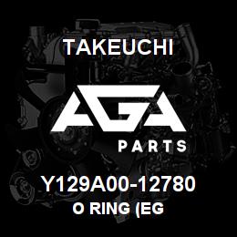 Y129A00-12780 Takeuchi O RING (EG | AGA Parts