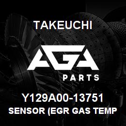 Y129A00-13751 Takeuchi SENSOR (EGR GAS TEMP | AGA Parts