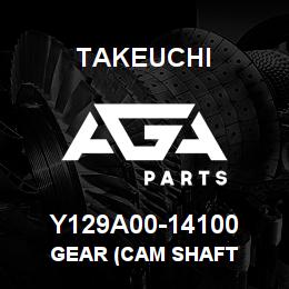 Y129A00-14100 Takeuchi GEAR (CAM SHAFT | AGA Parts