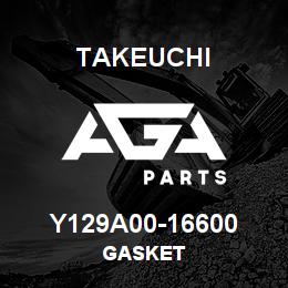 Y129A00-16600 Takeuchi GASKET | AGA Parts