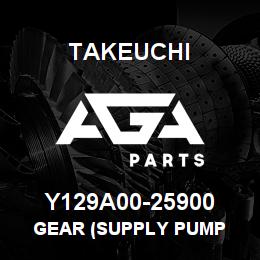 Y129A00-25900 Takeuchi GEAR (SUPPLY PUMP | AGA Parts