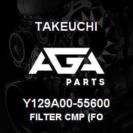 Y129A00-55600 Takeuchi FILTER CMP (FO | AGA Parts