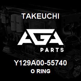 Y129A00-55740 Takeuchi O RING | AGA Parts