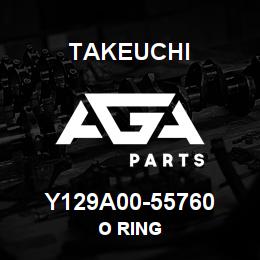 Y129A00-55760 Takeuchi O RING | AGA Parts