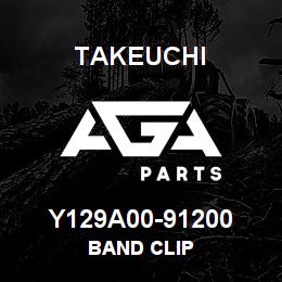 Y129A00-91200 Takeuchi BAND CLIP | AGA Parts