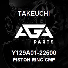Y129A01-22500 Takeuchi PISTON RING CMP | AGA Parts