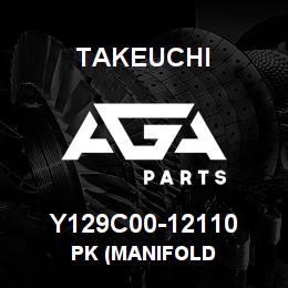 Y129C00-12110 Takeuchi PK (MANIFOLD | AGA Parts