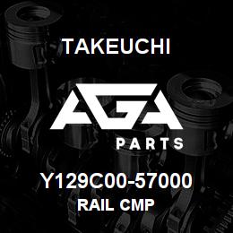 Y129C00-57000 Takeuchi RAIL CMP | AGA Parts