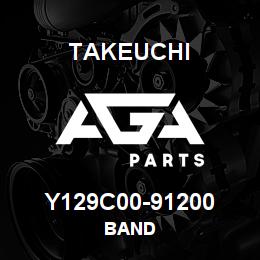 Y129C00-91200 Takeuchi BAND | AGA Parts