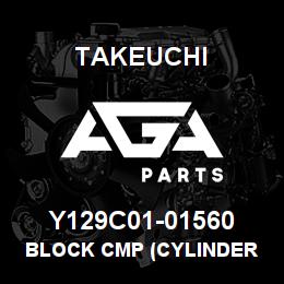 Y129C01-01560 Takeuchi BLOCK CMP (CYLINDER | AGA Parts