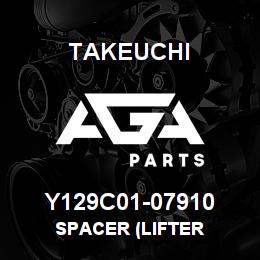 Y129C01-07910 Takeuchi SPACER (LIFTER | AGA Parts