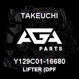 Y129C01-16680 Takeuchi LIFTER (DPF | AGA Parts
