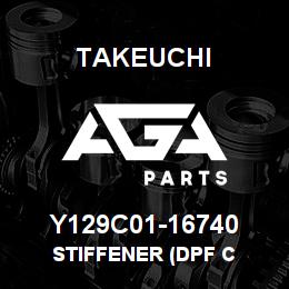 Y129C01-16740 Takeuchi STIFFENER (DPF C | AGA Parts