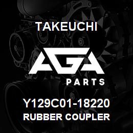 Y129C01-18220 Takeuchi RUBBER COUPLER | AGA Parts