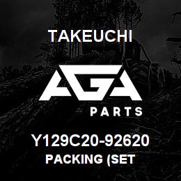 Y129C20-92620 Takeuchi PACKING (SET | AGA Parts