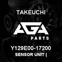 Y129E00-17200 Takeuchi SENSOR UNIT ( | AGA Parts