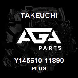 Y145610-11890 Takeuchi PLUG | AGA Parts