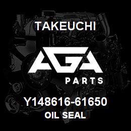Y148616-61650 Takeuchi OIL SEAL | AGA Parts