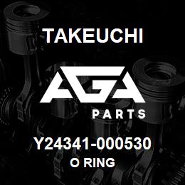 Y24341-000530 Takeuchi O RING | AGA Parts