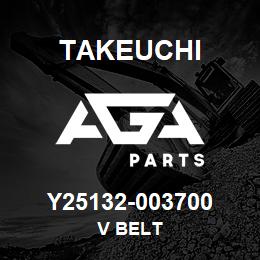 Y25132-003700 Takeuchi V BELT | AGA Parts