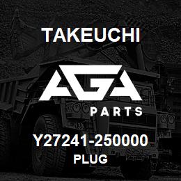 Y27241-250000 Takeuchi PLUG | AGA Parts