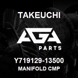 Y719129-13500 Takeuchi MANIFOLD CMP | AGA Parts