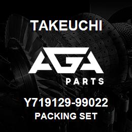 Y719129-99022 Takeuchi PACKING SET | AGA Parts