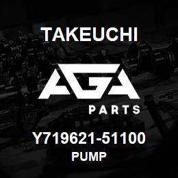 Y719621-51100 Takeuchi PUMP | AGA Parts